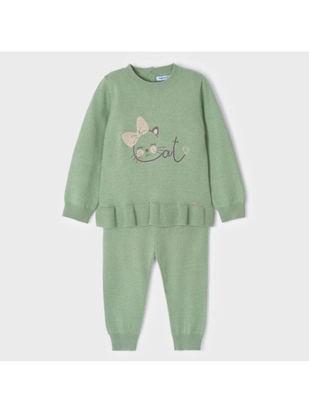 Mayoral Mint Cat Set